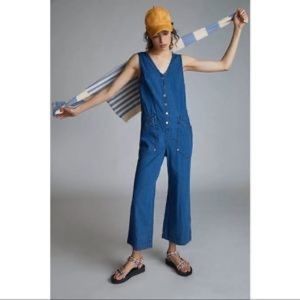 Anthropologie Maeve Jean Jumpsuit